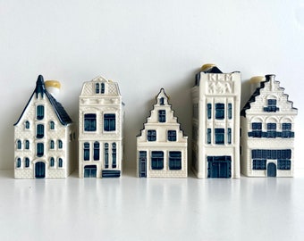 BOLS KLM Blue Delft 置物 200ml オランダ製 3つセット