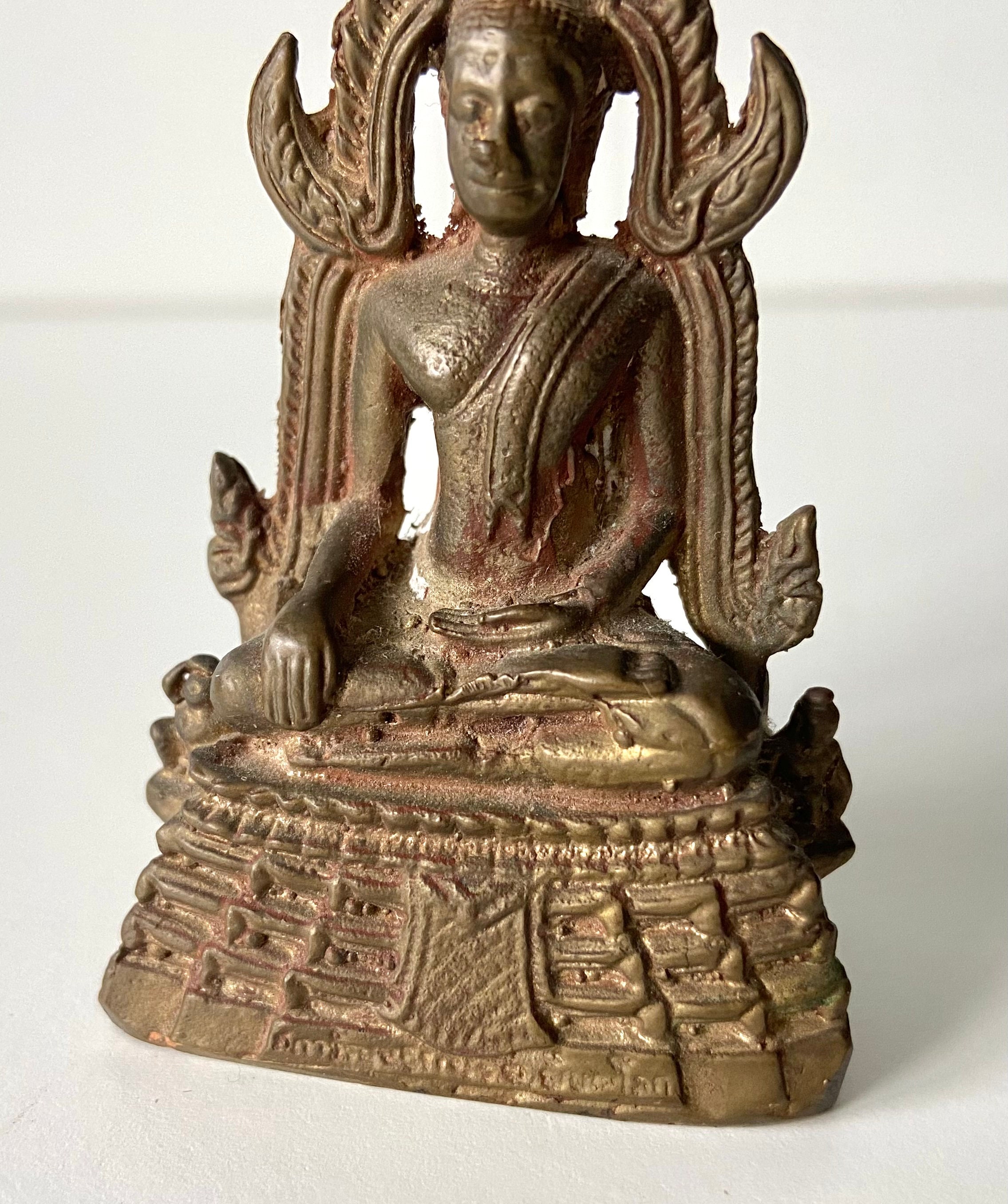 アンティーク仏像 - タイ - ブロンズ - 19 世紀 - Etsy 日本