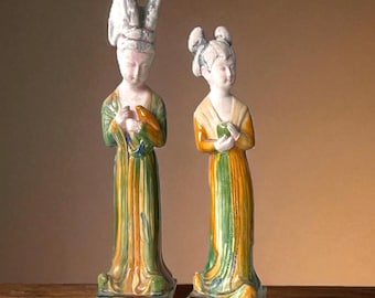 アジア陶器、万江陶器、万江フィギュア、アジア美術、中国陶器、中国 