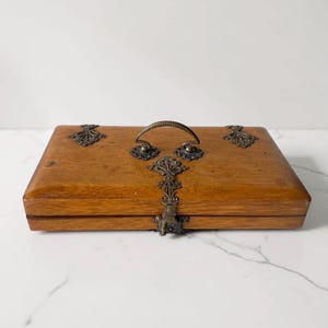 Antique cutlery box - Jewelers box - Breda - Early 20th century - Tea spoons - Casette