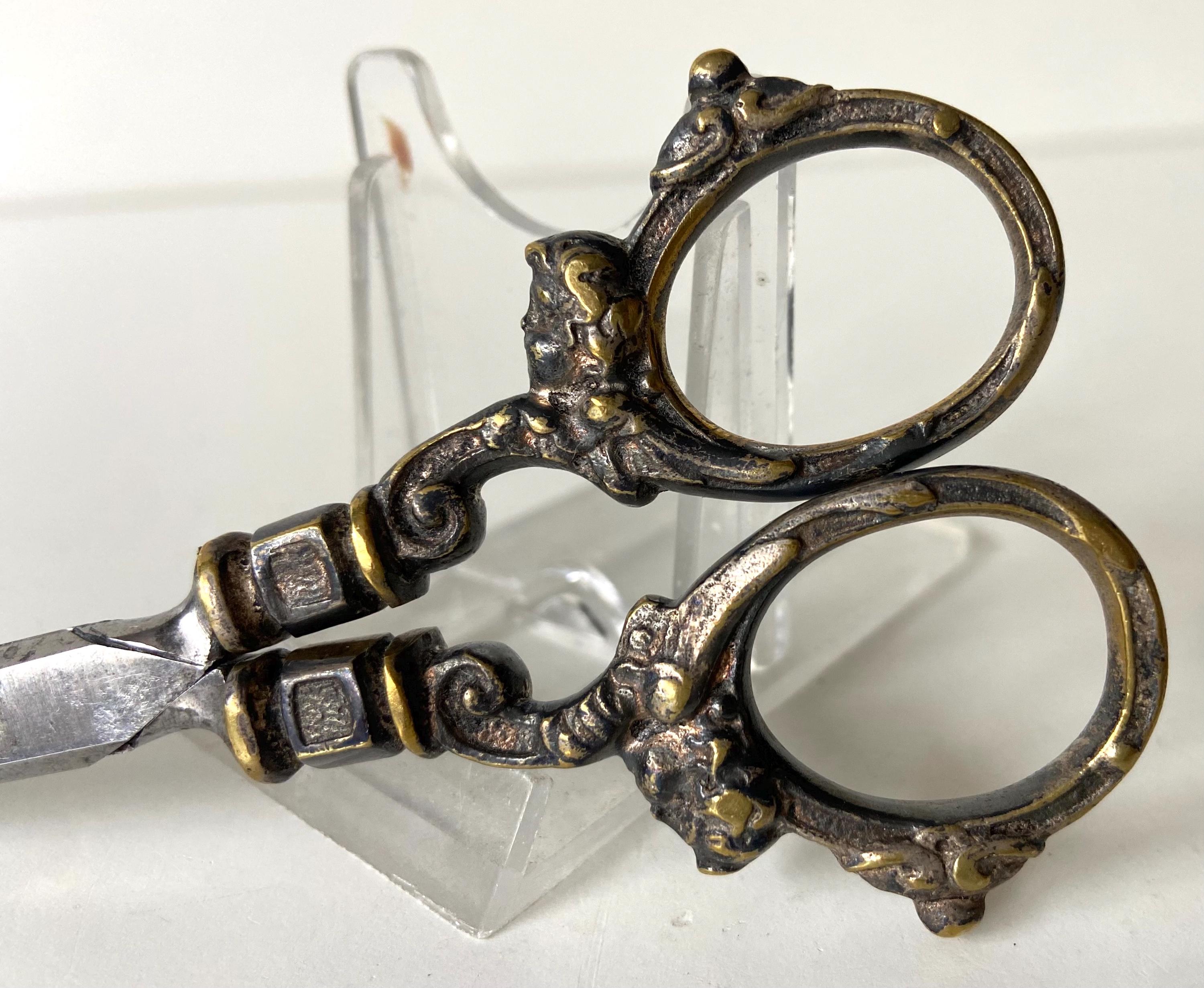 アンティークのハサミ一組 - 1900年頃 - フランスまたはドイツ製