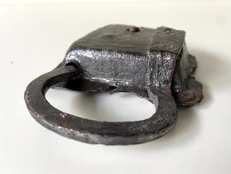 Padlock - 16th Century - Lock - Archaeological Artefact - Iron - Dutch ...