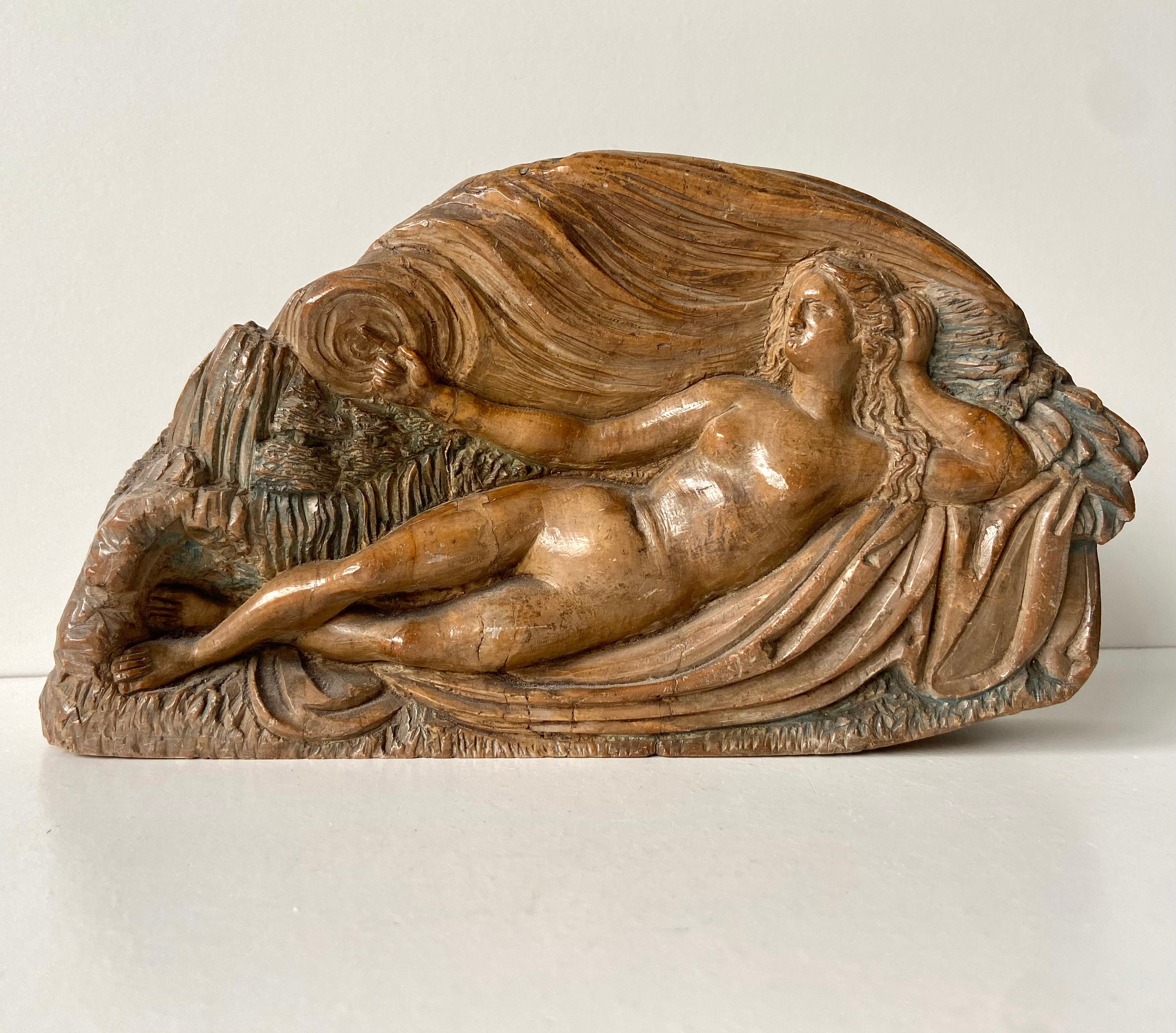 アラバスターヴィーナス 彫刻 17世紀から18世紀初頭の彫刻 - ヴィーナス神 - 愛と美の女神 - アラ