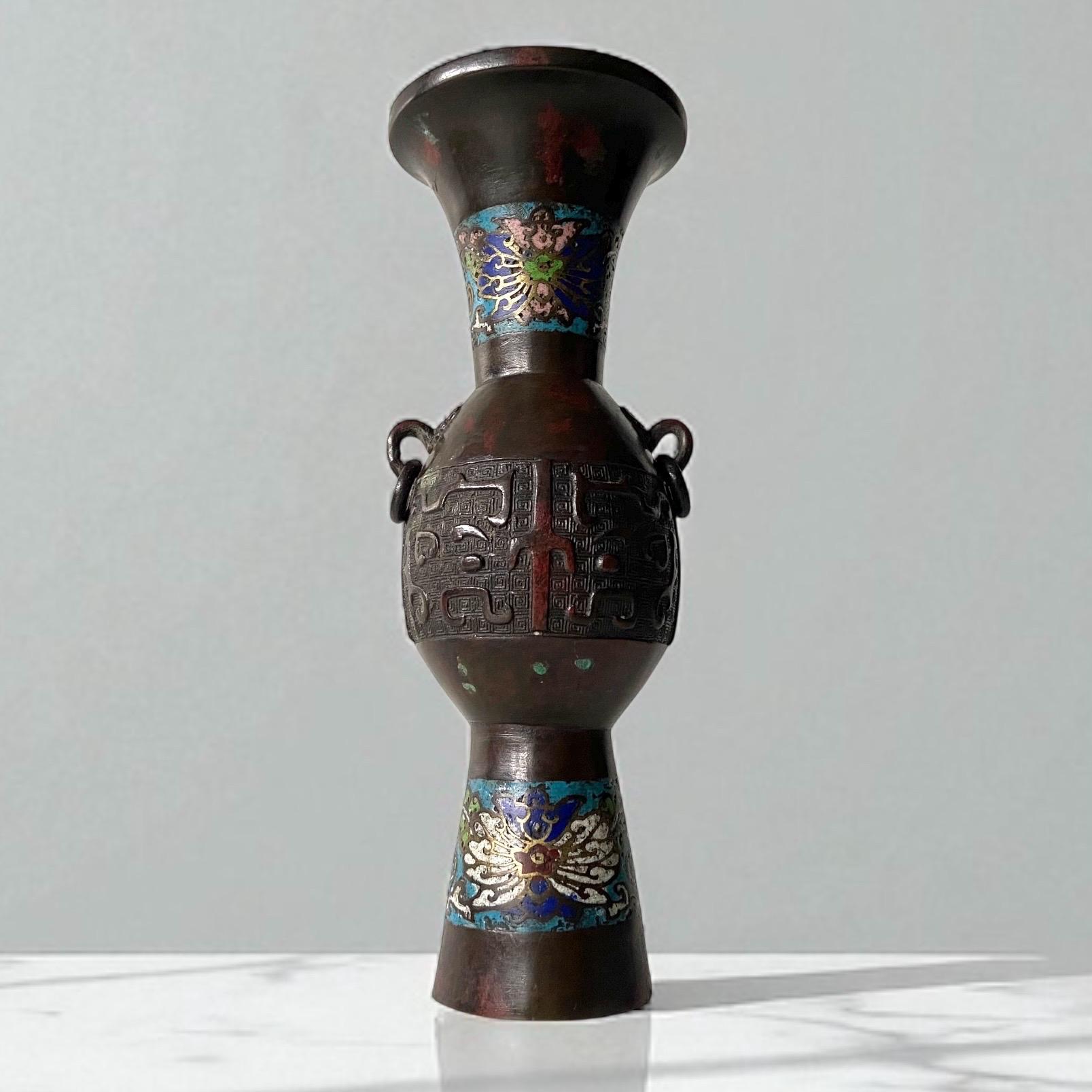 Chinese bronze vase - Etsy 日本