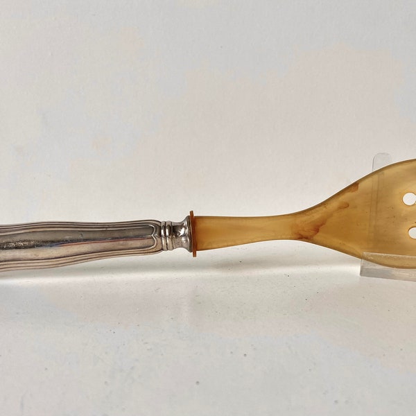 Antique WMF salad spoon - Couvert - Cutlery - Marked - Plate silver and other material - Replacement