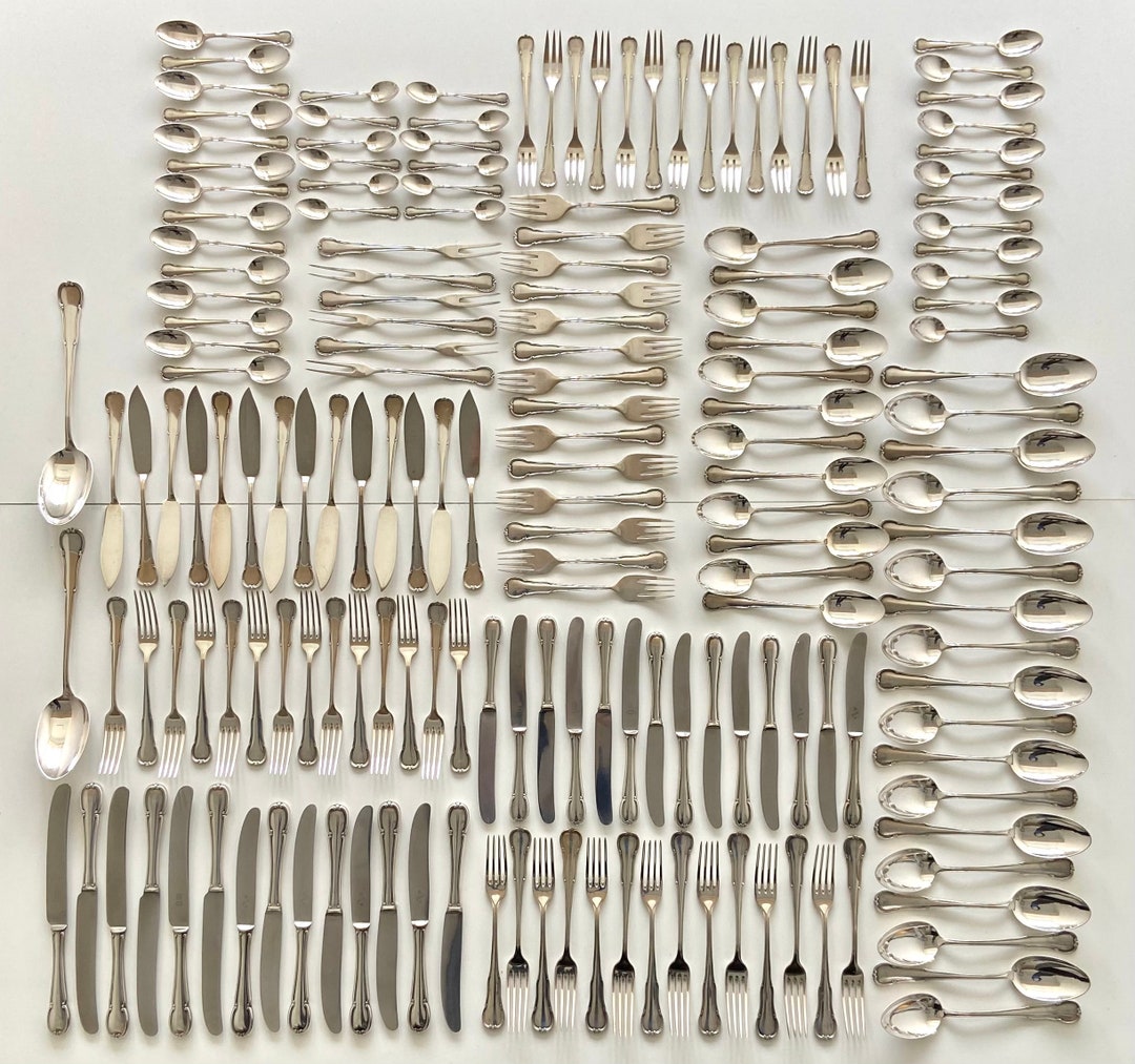Buy 172 Piece- WMF Silver Cutlery Set Serie 3200 Year 1955