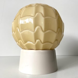 Thabur ceiling lamp - Art Deco - Yellow - Bakelite holder - 1930 - Dutch design