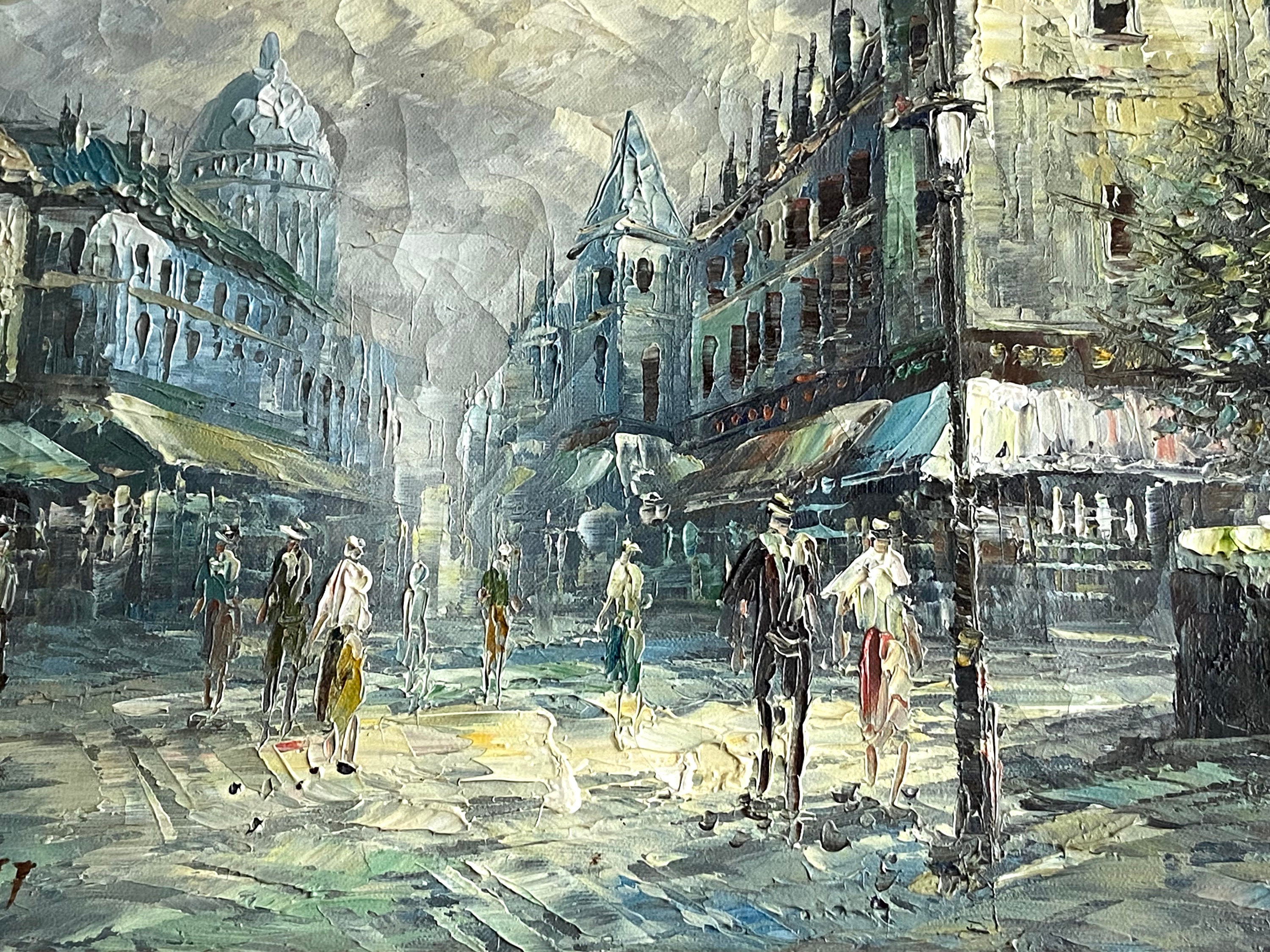 Caroline Burnett - Painting - Parisian Street - Etsy