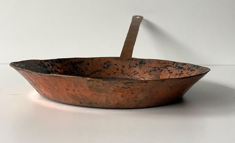 Handmade Pan Antique Copper Frying Pan - 19th Century - Handmade - Etsy