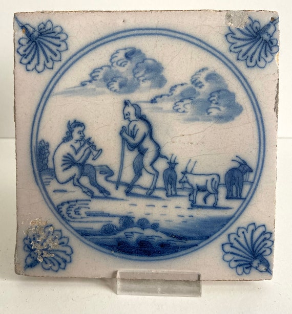 18世紀 オランダ 鉄製風見 / アンティーク1700年代 工芸 子羊 デルフト デルフト オランダ タイル 検索/18世紀 デルフトタイル 1700年代