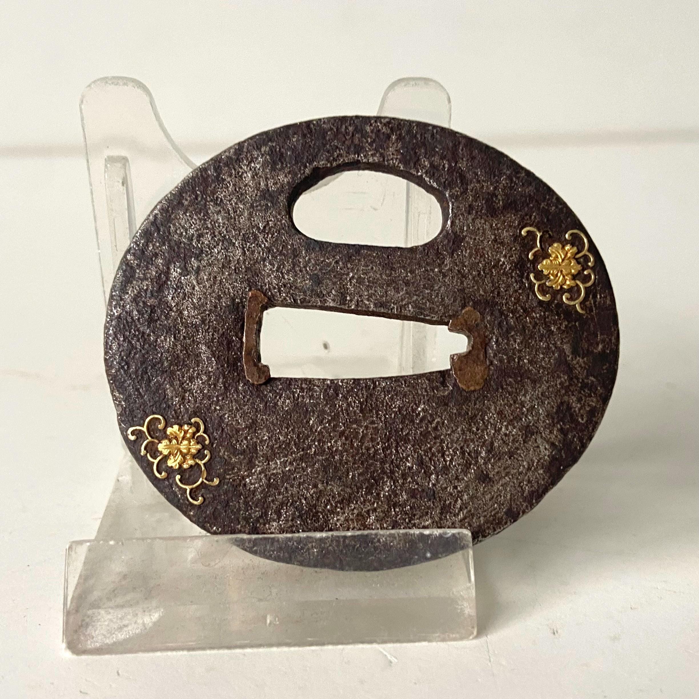 Iron tsuba - Etsy 日本