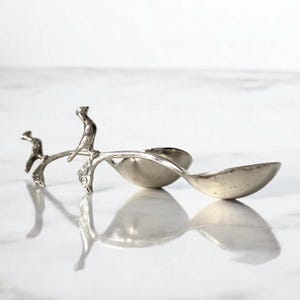 800 silver sugar spoons - 20th century - Germany - German - Silverware - Old