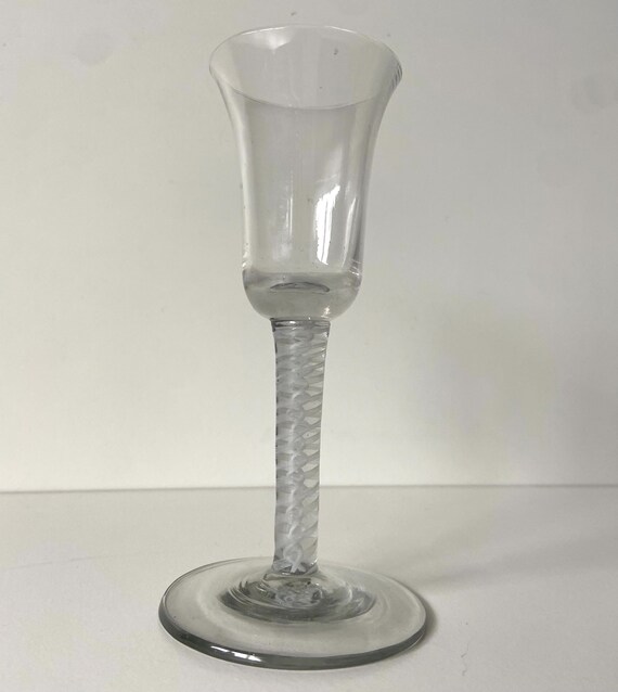 エアーツイストステムグラス アンティーク エアーツイストグラス