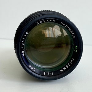 Lente Kenlock - f=135mm - 1:2.8 - 55
