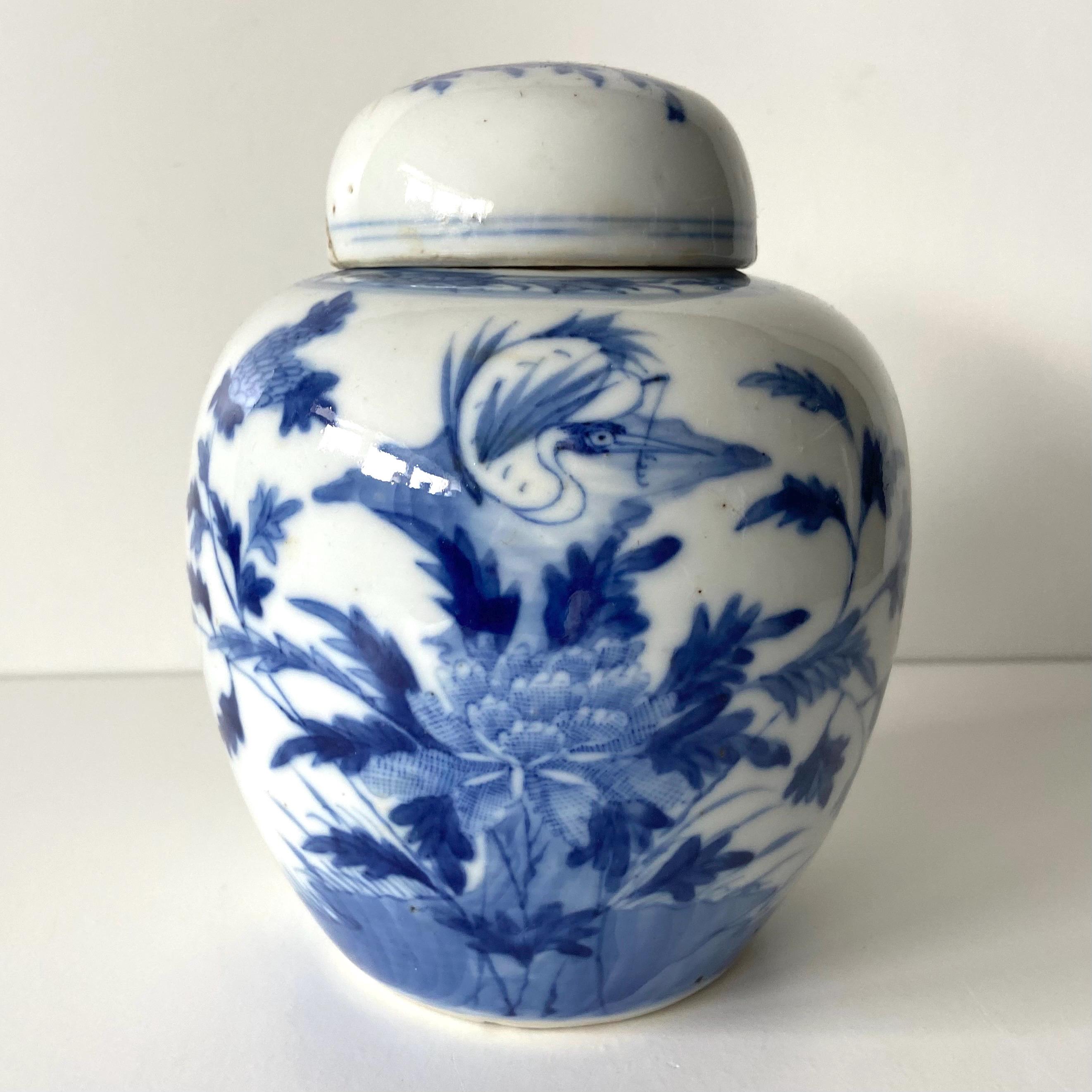 19th Century Qing Dynast Chinese Blue N White Porcelain
