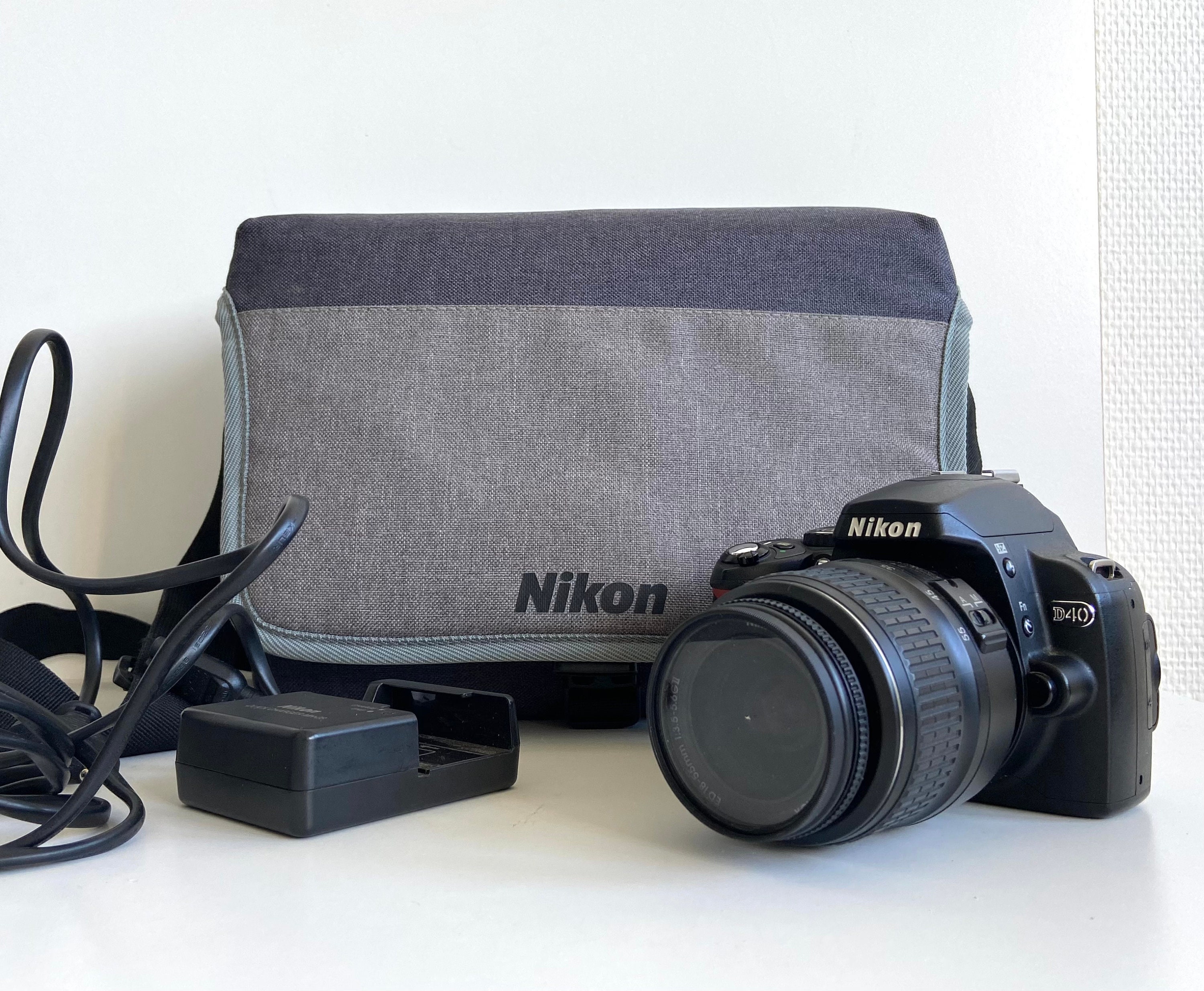 Nikon D40 Filmcard Lens Nikon Af-s Dx Nikkor Ed 18-55mm - Etsy