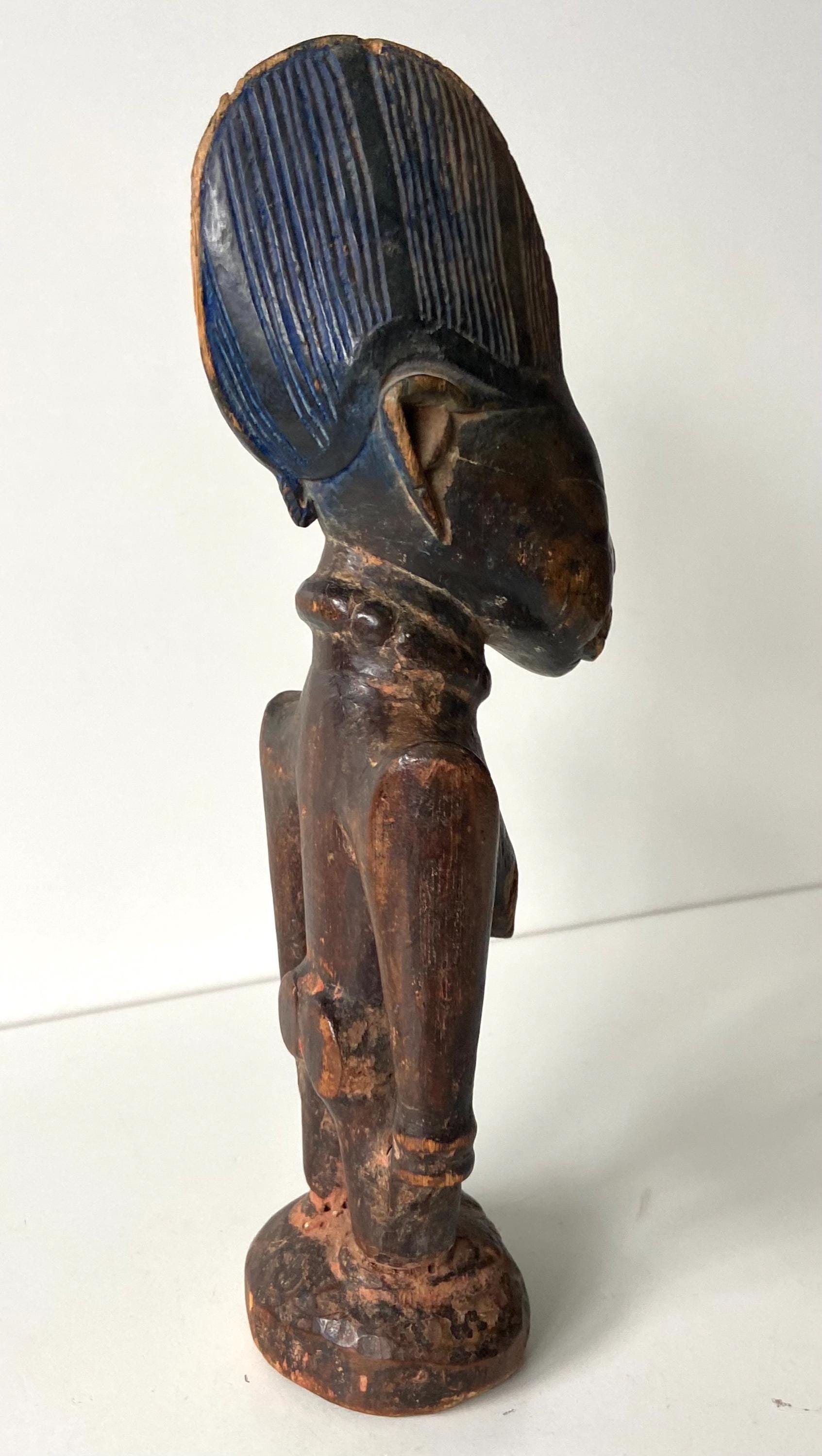 重要なヨルバ族の双子像 - 部族芸術 - アフリカ美術 - 1900年頃 - 木製