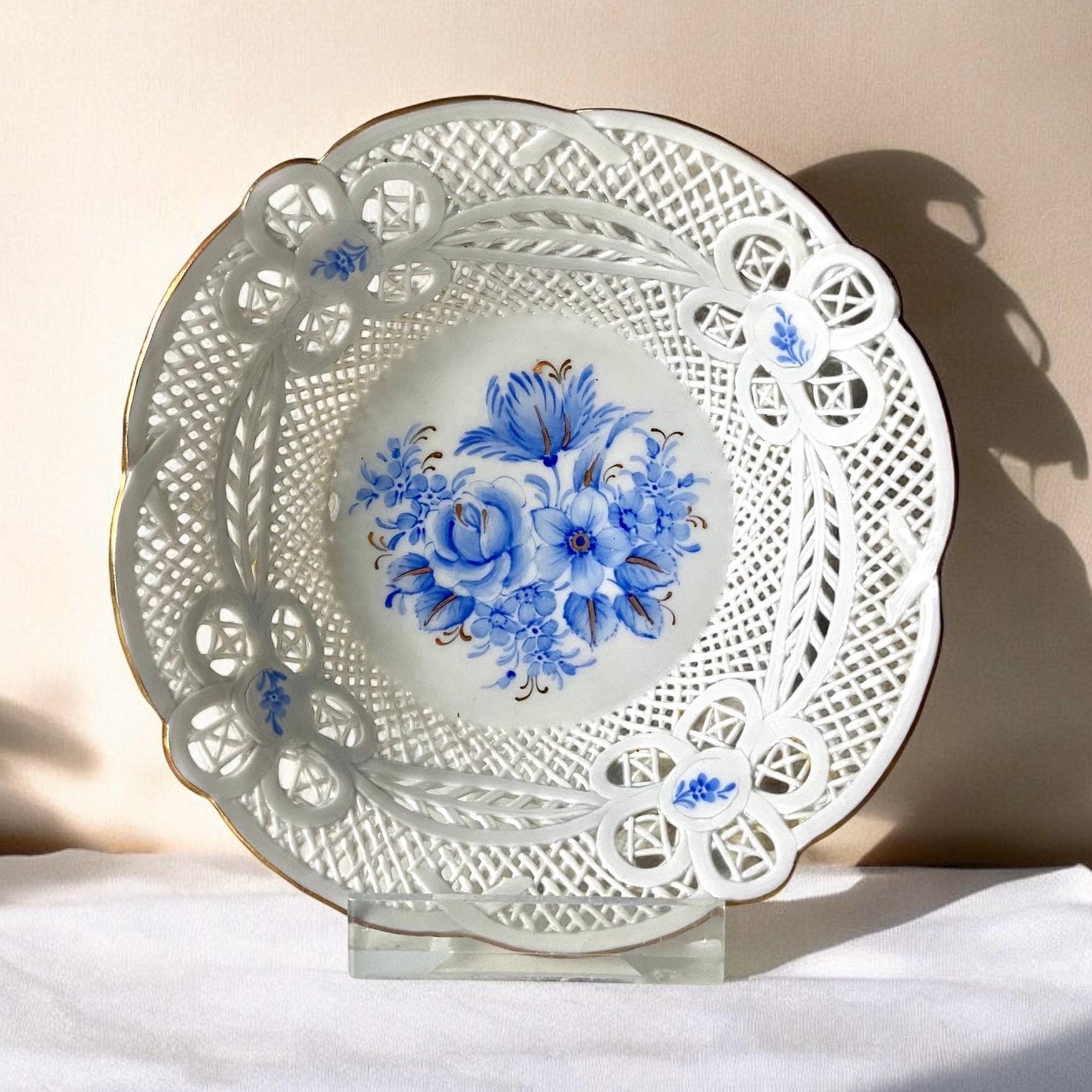 PORCELAIN SUMI スミルーマニア 手描き模様磁器 ボウル Cluj porcelain