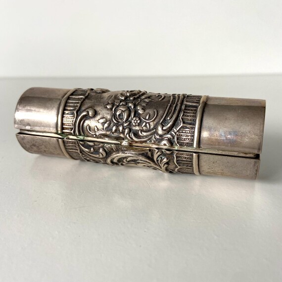 Silver Case 835 Mark Hallmark Marked Gilded Inside