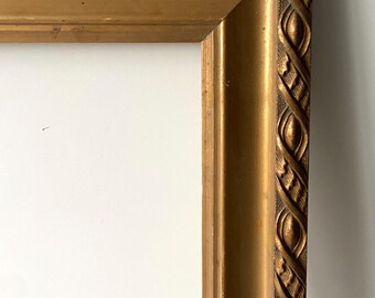 アンティークの絵画額縁 - 19世紀後半から20世紀初頭 - 金 - 石膏