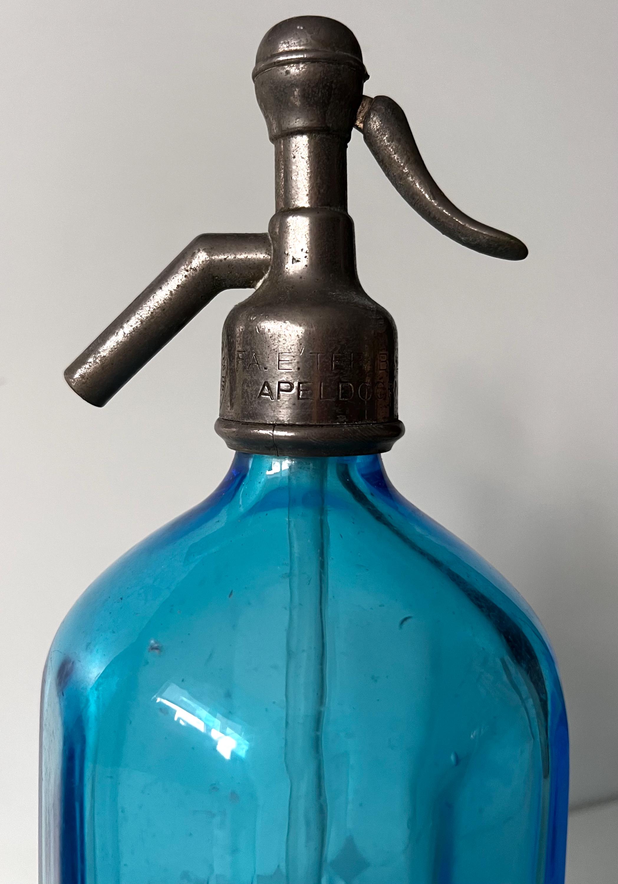 サイフォンボトル - Mineraalwaterfabriek Fa. E. Ter Bals en Zn
