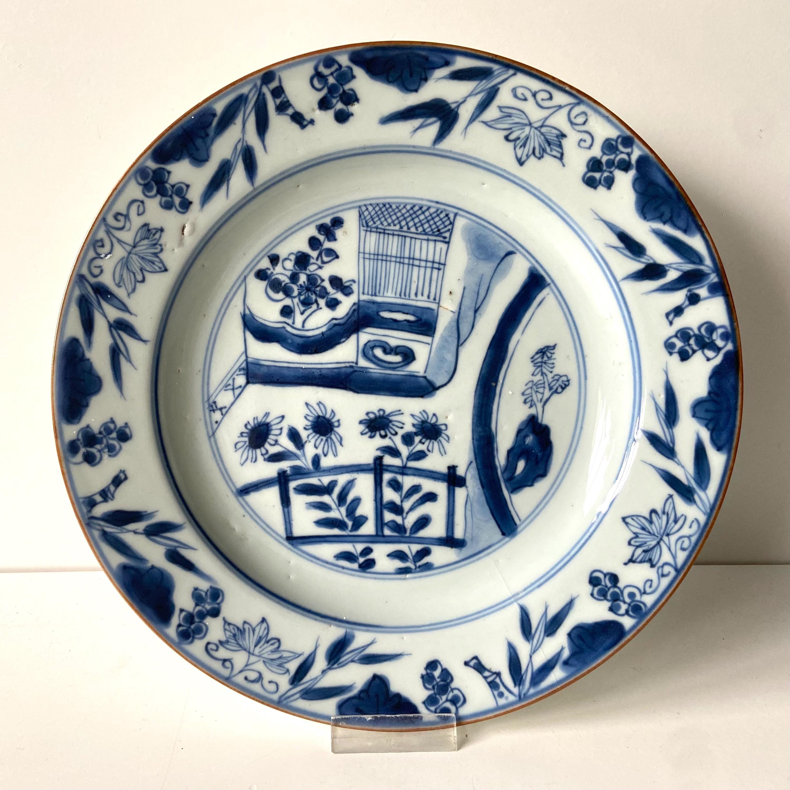 中国磁器 - 皿 - 皿 - 康熙帝 - 清朝 - 18 世紀 - Etsy 日本