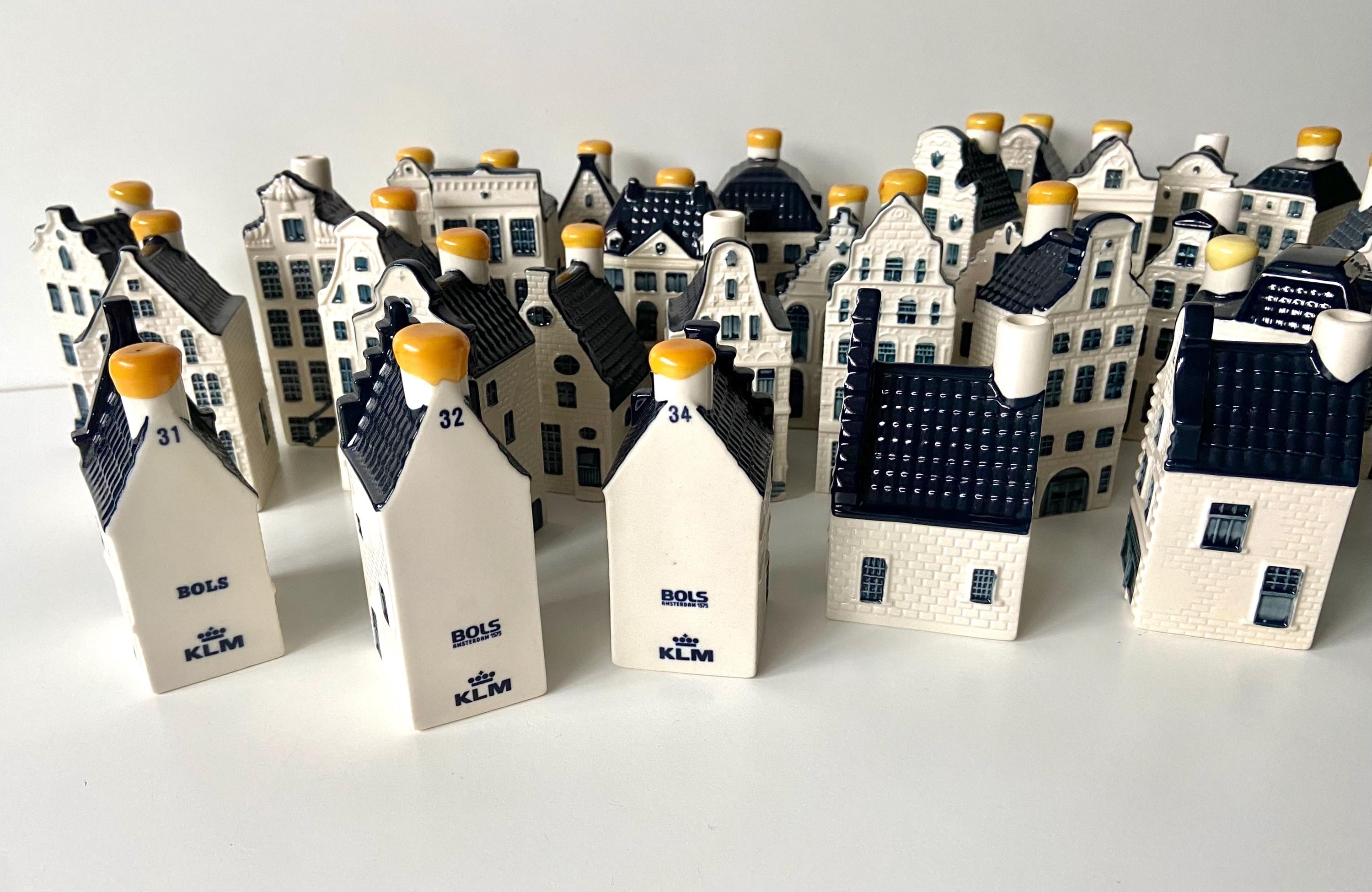 KLMオランダ航空 デルフト焼 ミニチュアハウス オランダKLM ミニチュア