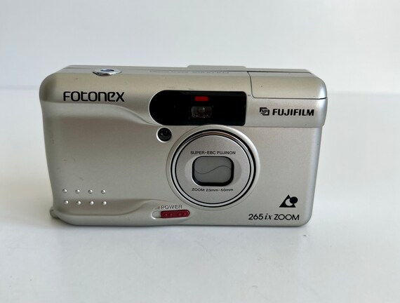 Vintage Camera Analog Fotonex Fujifilm 265 Ix Zoom Pocket Camera