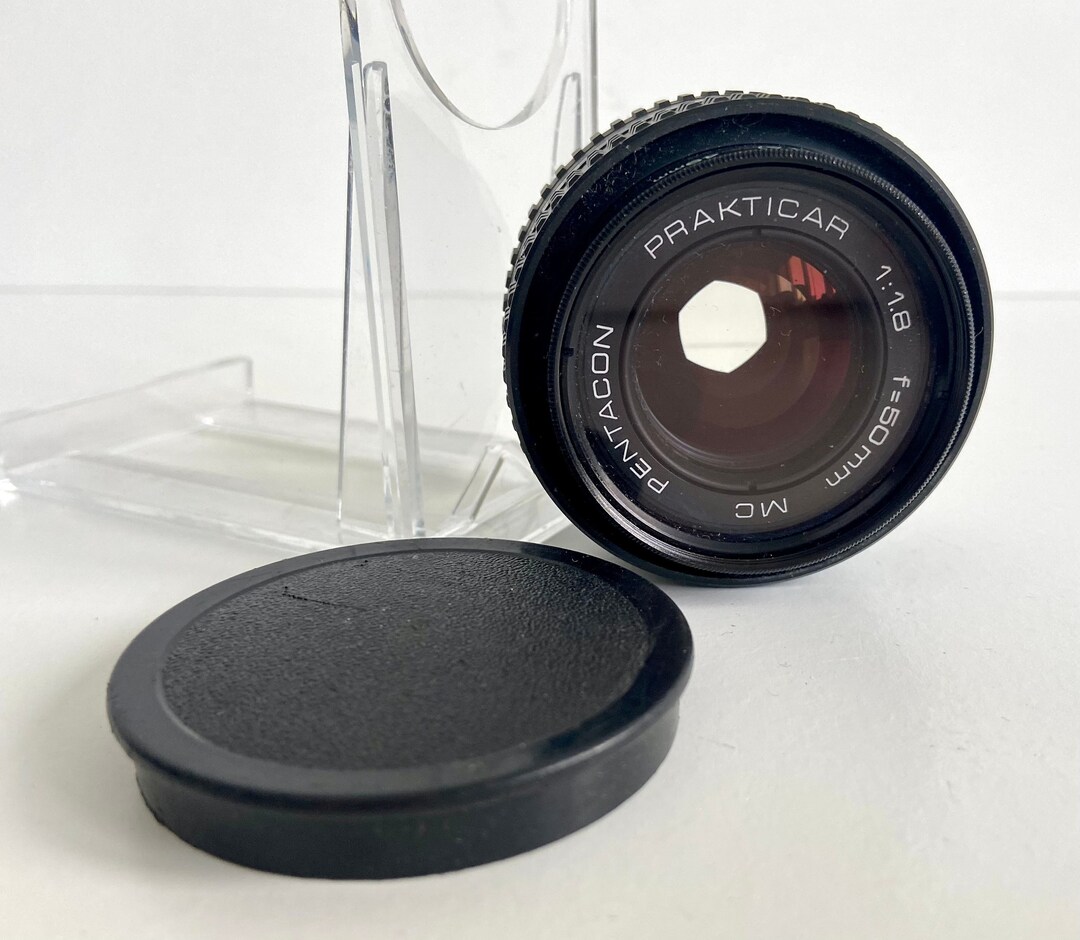 Prakticar Pentacon 1.9 50mm Lens Skylight 49mm Filter Etsy