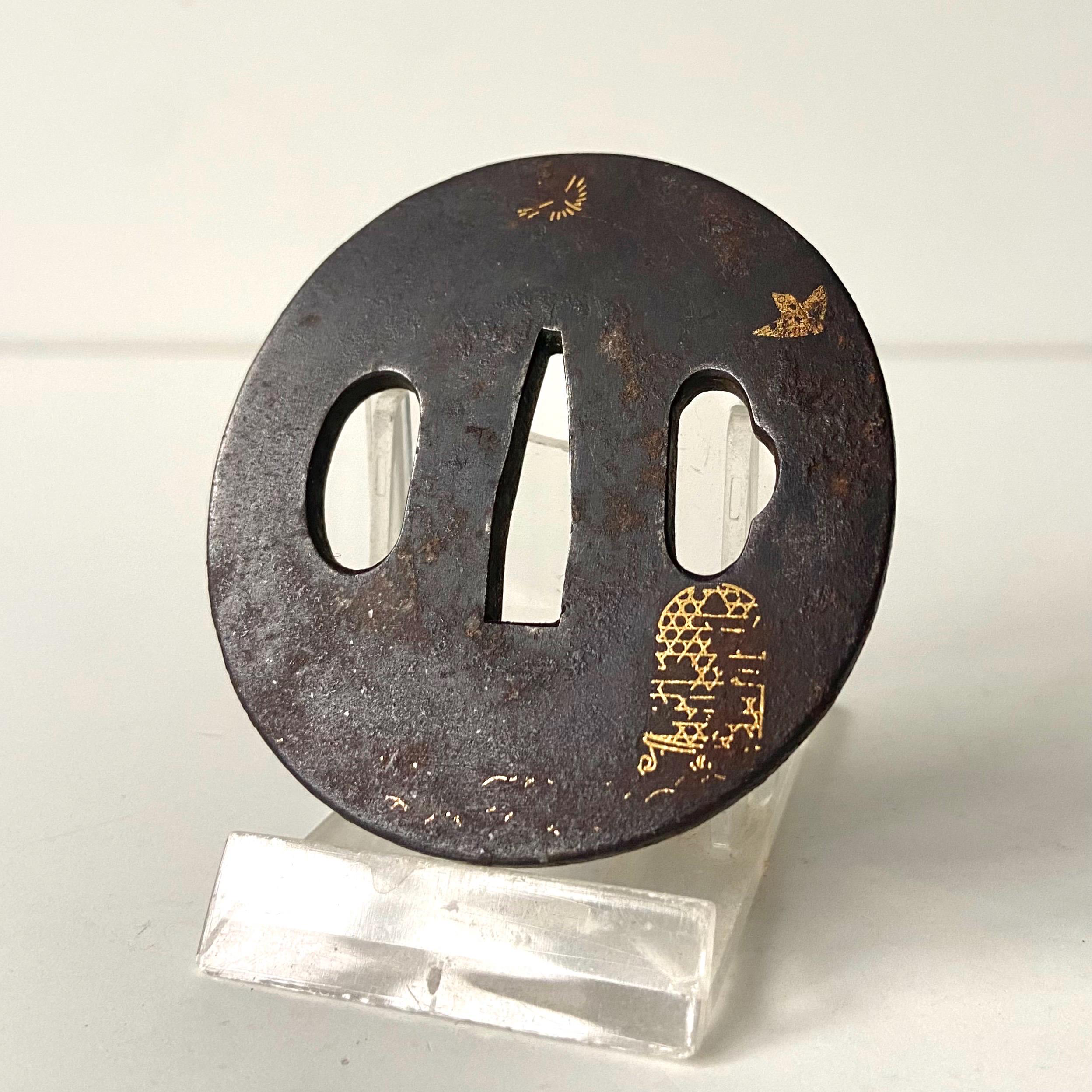 Iron tsuba - Etsy 日本