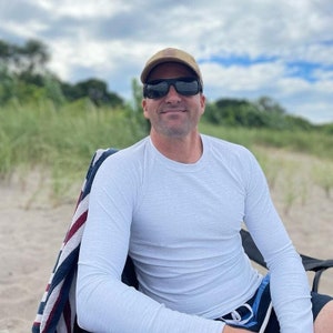 Coastal Shield - Men&#39;s Long Sleeve Rash Guard | Diver | Beach Sun Protect | SPF Swim Vacation  Surfing  Paddle boarding | Free Shipping USA