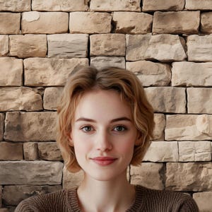 Piedra Sólida – Fondo Virtual Profesional con Pared de Piedra para Oficina, Zoom, Teams y Fotografía – Simple y Elegante