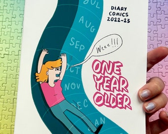 One Year Older - Autobiographical Diary Comic Book