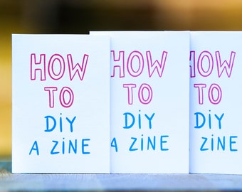 How to Make a Zine - Step by Step Mini Zine - Etsy UK