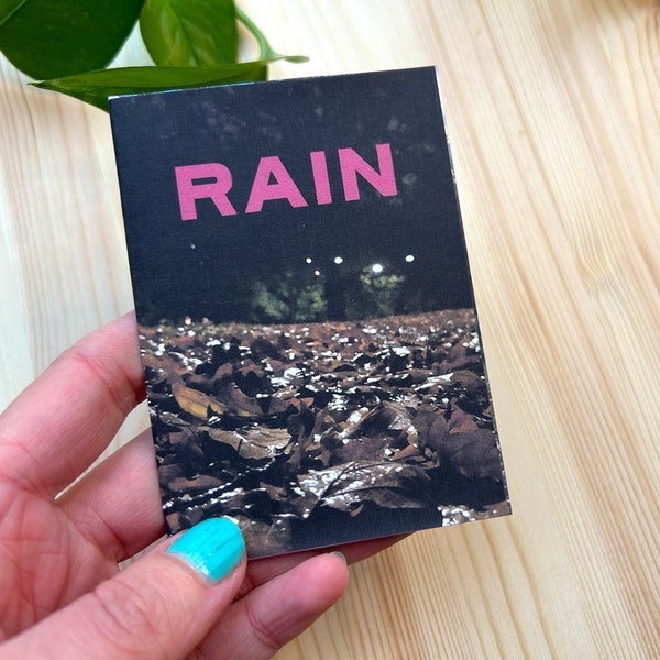 Rain Zine with Night Photography and Poetry, Appreciation