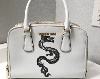 michael kors crochet bag