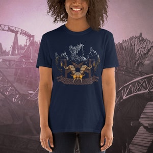 Taron Phantasialand Shirt, Roller Coaster Tshirt, Theme Park T-Shirts, Intamin Coaster image 7