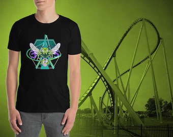 Ressentez la piqûre ! Chemise Fury 325 Carowinds, T-shirt Roller Coaster, T-shirts de parc à thème, Giga Coaster