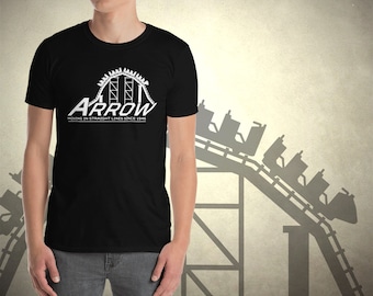 Funny Roller Coaster Shirt, Arrow Dynamics, Hyper Coaster, Theme Park T-Shirts