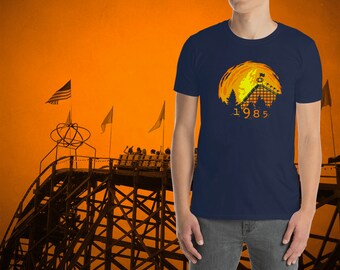 Chemise Phoenix Khoebels, Tshirt Roller Coaster, T-shirts de parc à thème, RollerCoaster classique, Parc d’attractions