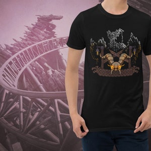 Taron Phantasialand Shirt, Roller Coaster Tshirt, Theme Park T-Shirts, Intamin Coaster image 1