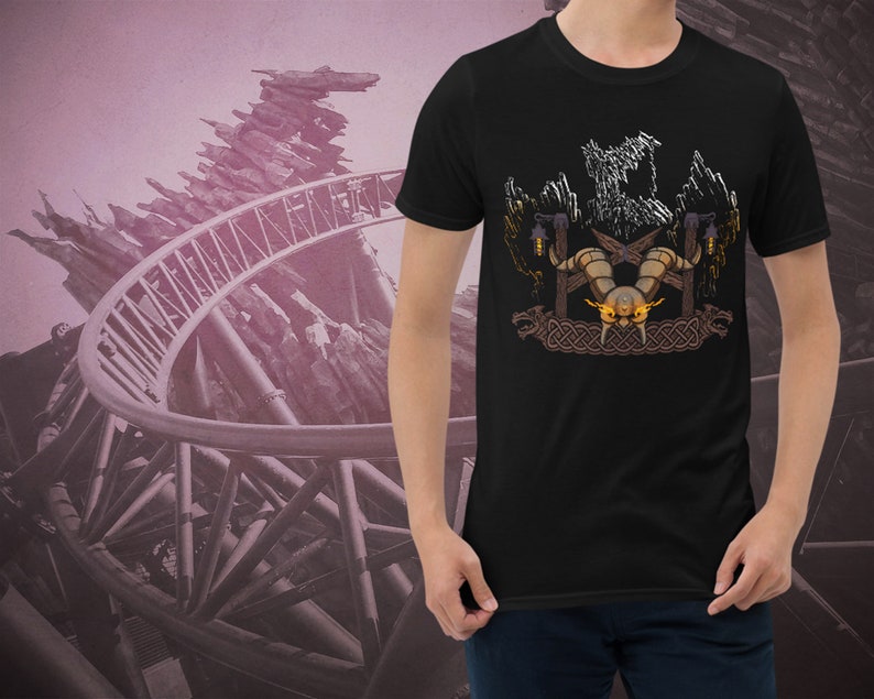 Taron Phantasialand Shirt, Roller Coaster Tshirt, Theme Park T-Shirts, Intamin Coaster image 1