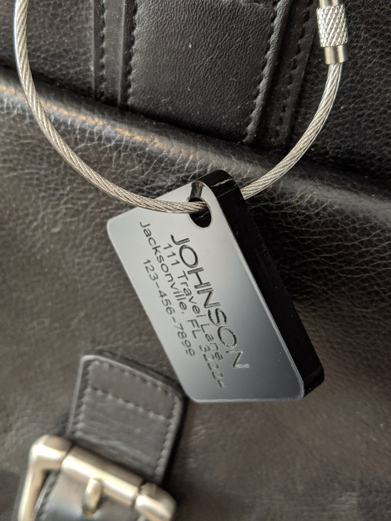 tie custom luggage tags tie custom luggage tags