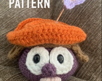 Madame Blueberry Veggie Tales Crochet Pattern