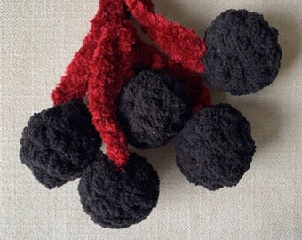 Elderberry Plushie Crochet Pattern
