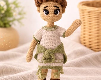 Young David Crochet PATTERN Intermediate