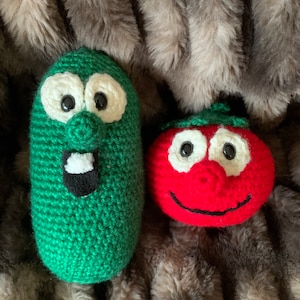 Bob the Tomato and Larry the Cucumber Veggie Tales Beginner Pattern Bundle