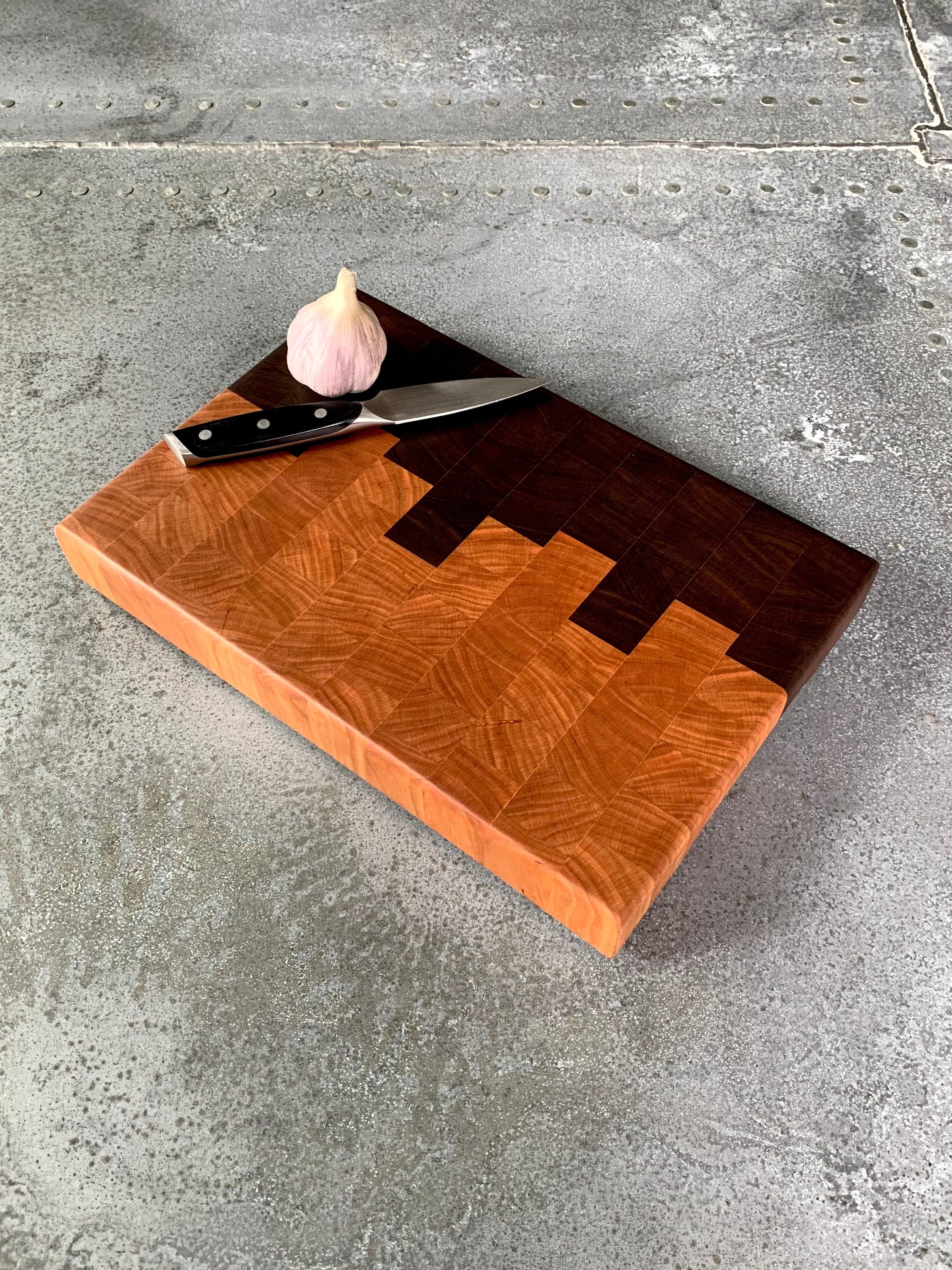 Peruvian Walnut & Cherry Cutting Board (10”x20”) - agrohort.ipb.ac.id