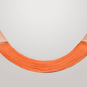 Luxury Cotton Hammock with Wooden Bar (Multiple Colors) - Handmade by Artisans - Interior and Outdoor Hammock