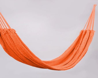 Luxury Cotton Hammock (Multiple Colors) - Handmade by Artisans - Interior and Outdoor Hammock